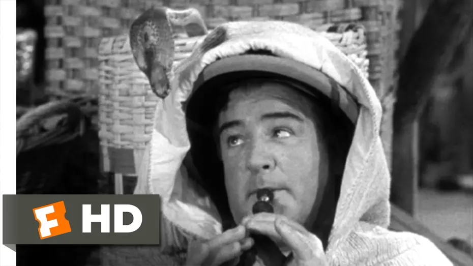 Відео до фільму Ебботт і Костелло зустрічають мумію | Abbott and Costello Meet the Mummy (1955) - Snake Charmer Scene (2/10) | Movieclips