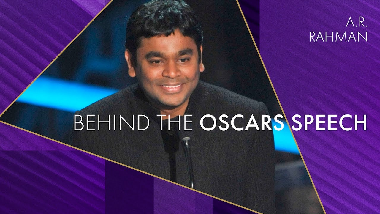 Відео до фільму Мільйонер із нетрів | A.R. Rahman | Behind the Oscars Speech | Slumdog Millionaire