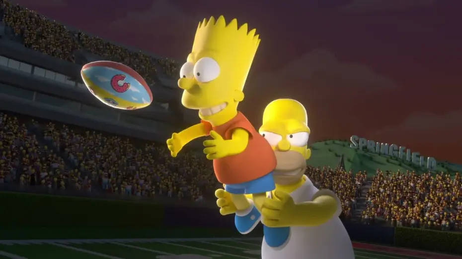 Відео до фільму The Simpsons Funday Football | Teaser