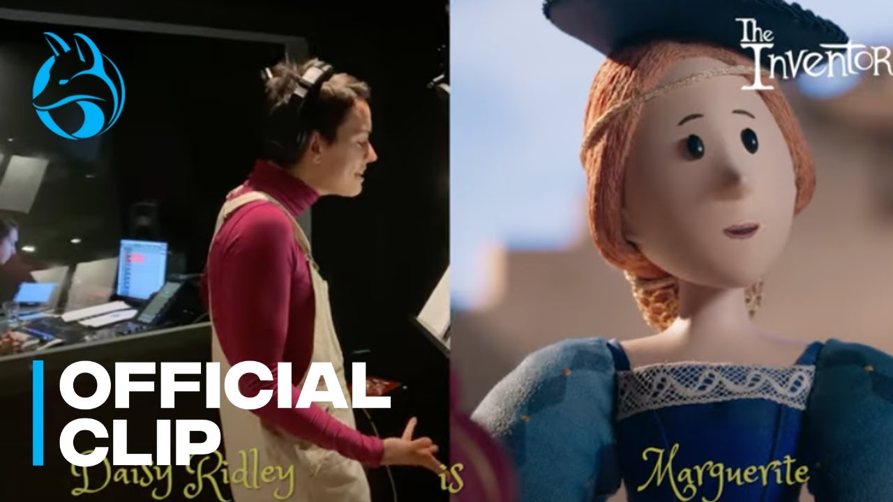 Видео к фильму The Inventor | BTS Clip Voice Acting Daisy Ridley| New Rome