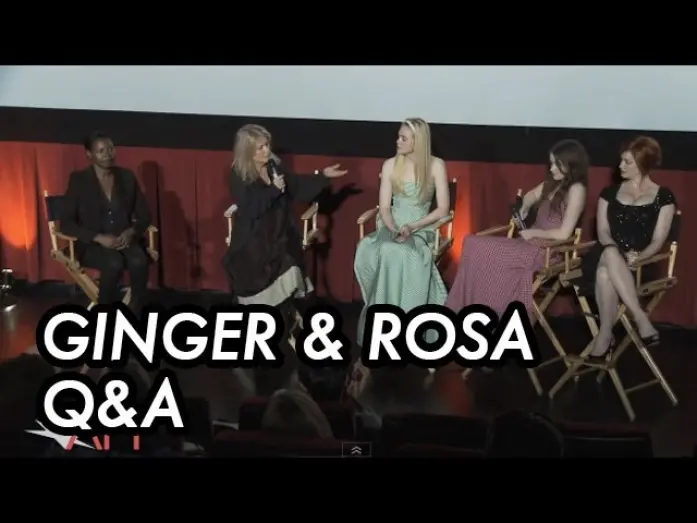 Відео до фільму Ginger & Rosa | Sally Potter, Elle Fanning, Alice Englert, and Christina Hendricks of GINGER & ROSA at AFI FEST