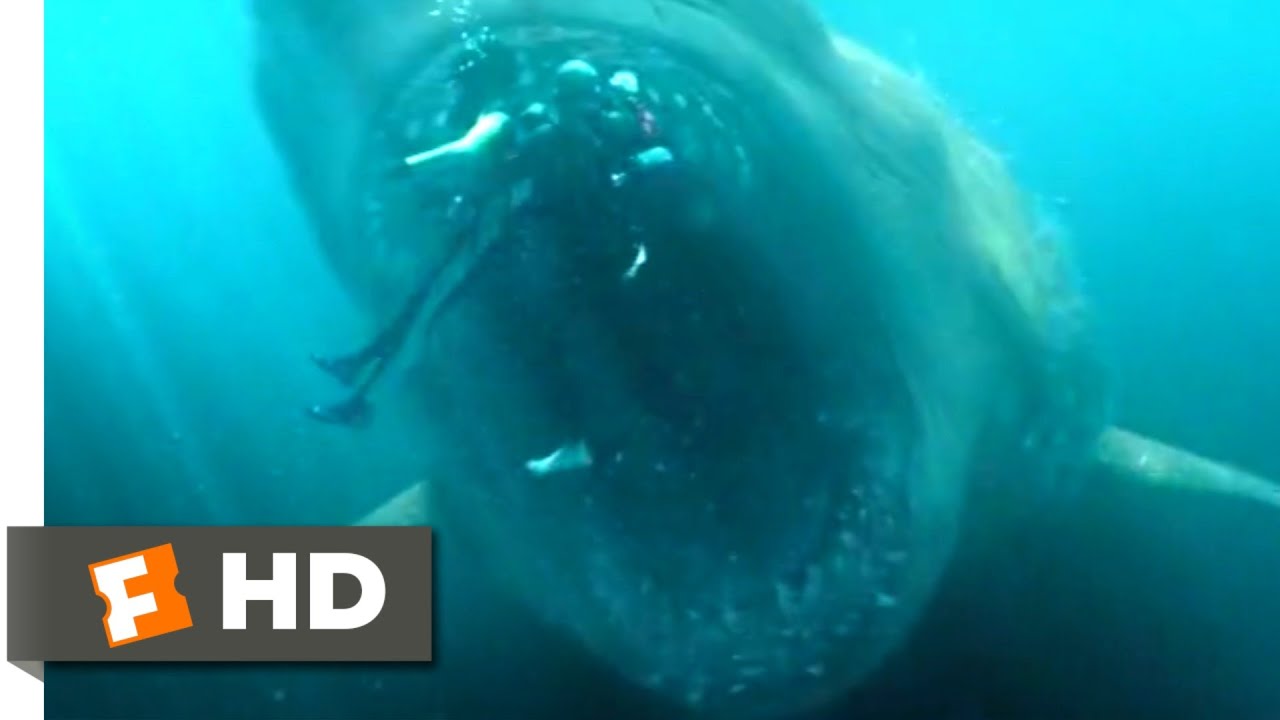 Відео до фільму Мег | Shark Cage vs. Megalodon Scene