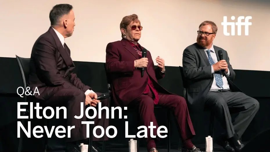 Відео до фільму Elton John: Never Too Late | Q&A | TIFF 2024