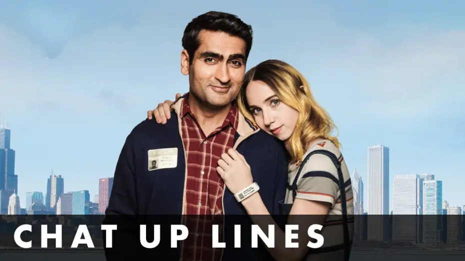 Відео до фільму Кохання – хвороба | THE BIG SICK - British Chat-Up Lines with Kumail Nanjiani and writer Emily Gordon