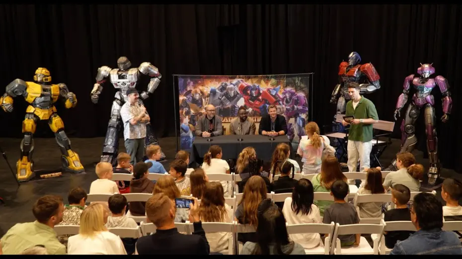 Відео до фільму Transformers One | Kids Press Conference