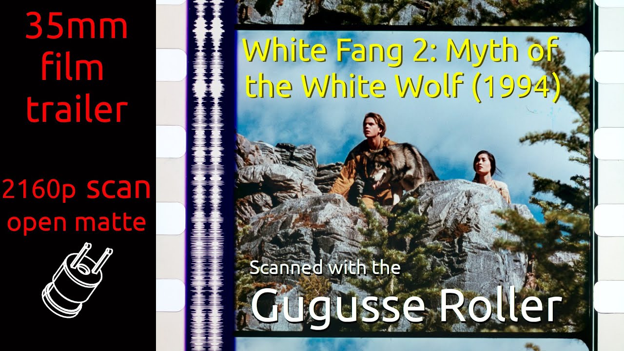 Відео до фільму Біле Ікло 2: Легенда про білого вовка | White Fang 2: Myth of the White Wolf (1994) 35mm film trailer, flat open matte, 2160p