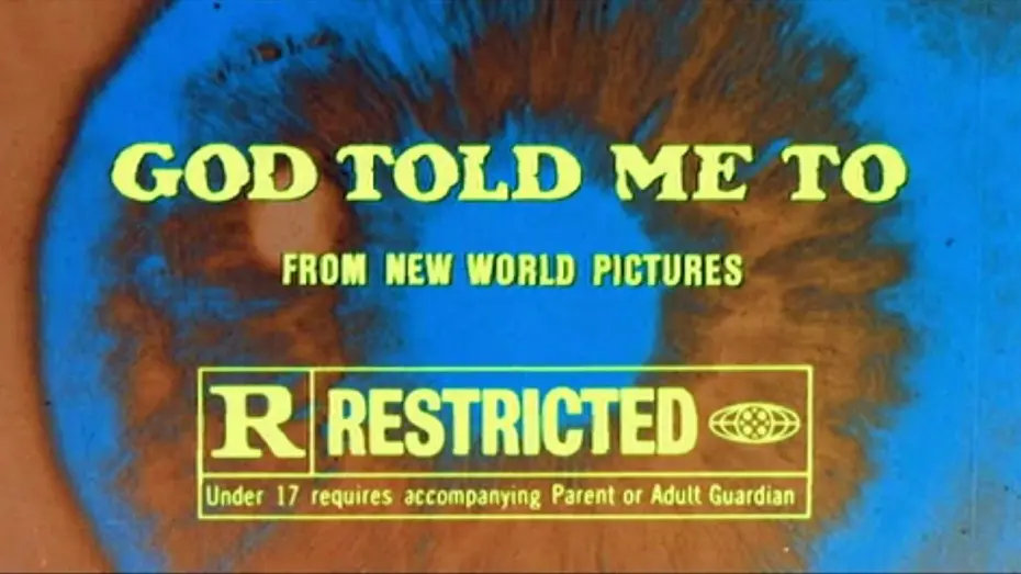 Відео до фільму God Told Me To | God told me to (Larry Cohen, 1976) TV spots