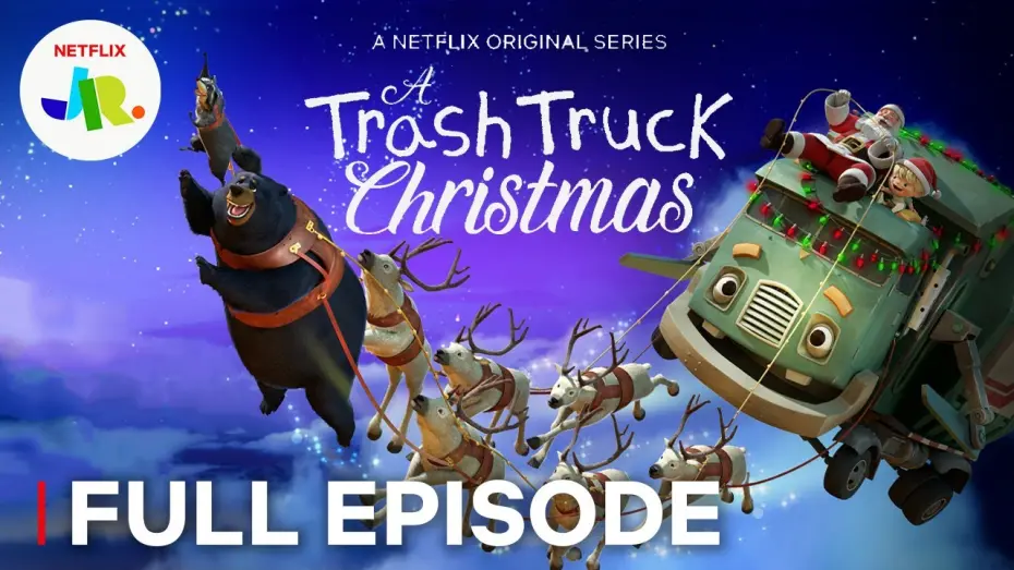 Відео до фільму A Trash Truck Christmas | A Trash Truck Christmas FULL EPISODE 🎅 Netflix Jr