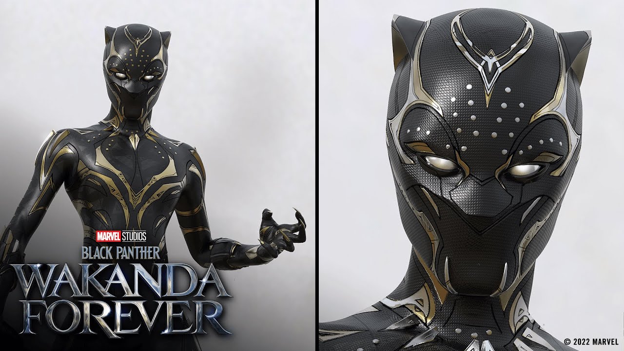 Відео до фільму Чорна пантера: Ваканда назавжди | Behind the Scenes: The New Black Panther Suit