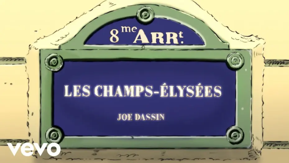 Відео до фільму Les Champs Élysées | Joe Dassin - Les Champs-Elysées (Clip officiel)