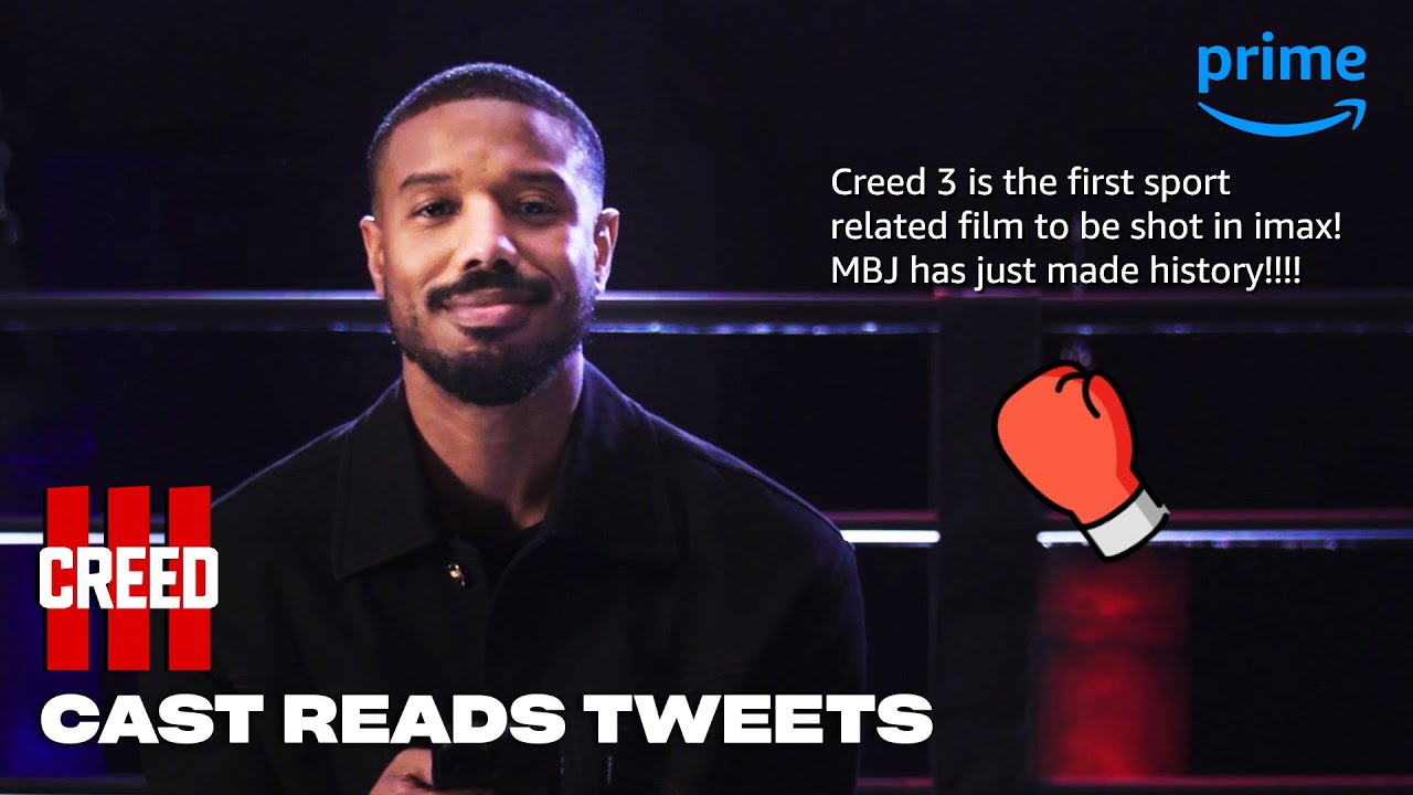 Відео до фільму Крід III: Спадок Роккі Бальбоа | Michael B. Jordan and Tessa Thompson Read Fan Tweets