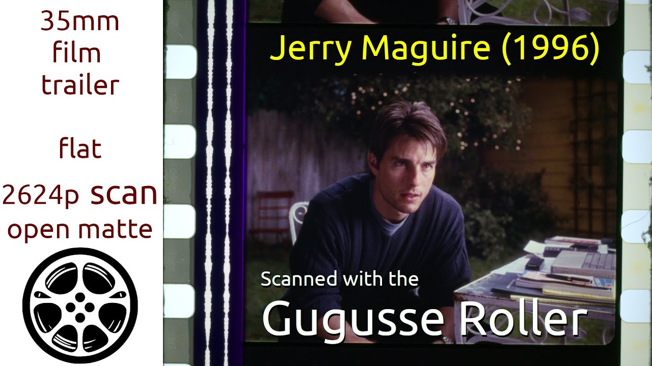 Відео до фільму Джері Магуайер | Jerry Maguire (1996) 35mm film trailer, flat open matte, 2624p