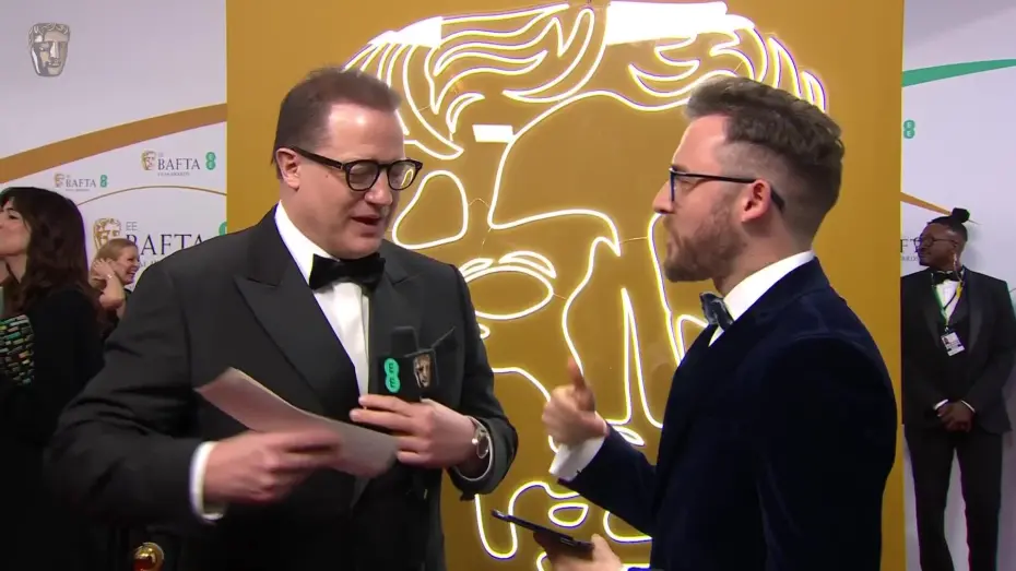 Відео до фільму Кит | Brendan Fraser Talks The "Transformational" Experience Of The Whale | EE BAFTAs Red Carpet