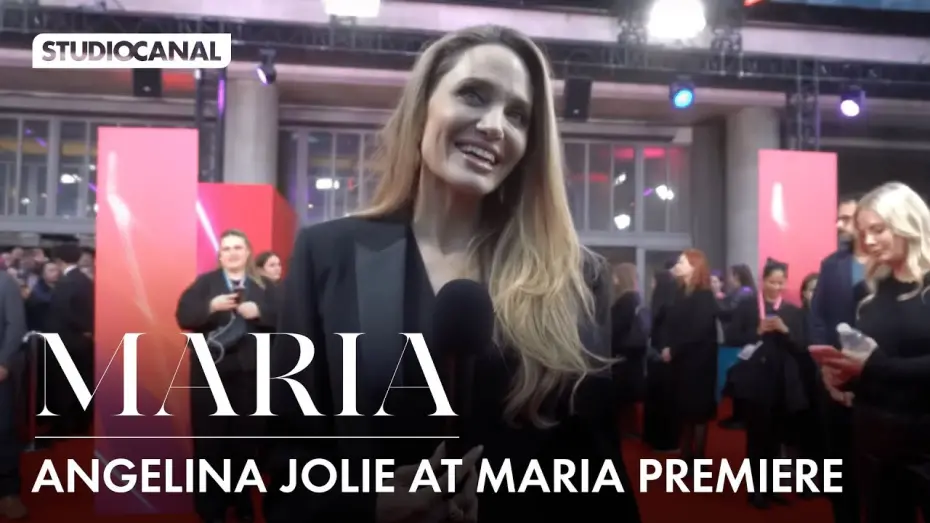 Відео до фільму Maria | Angelina Jolie at the MARIA premiere - London Film Festival