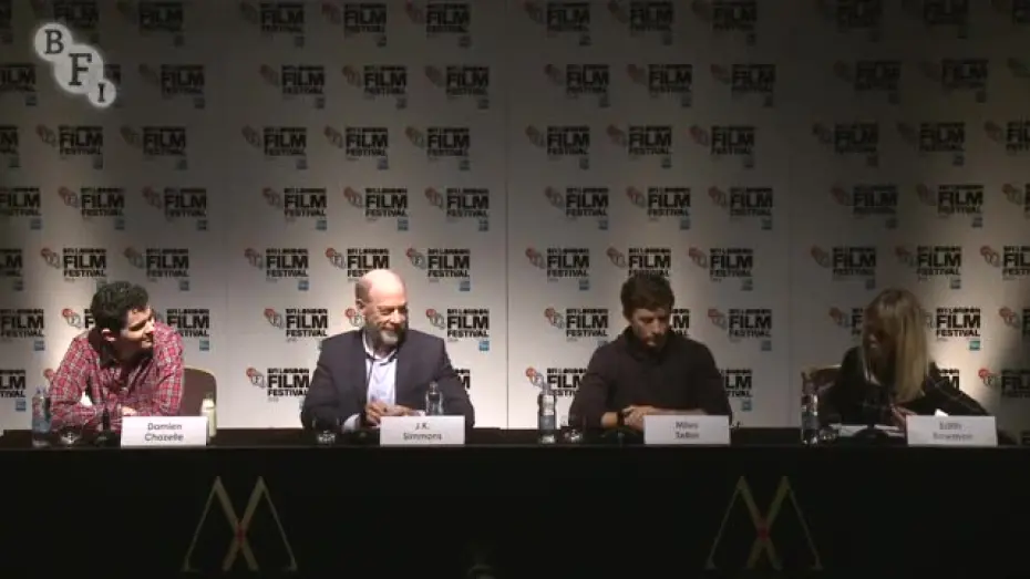 Відео до фільму Одержимість | J.K. Simmons and Miles Teller at the Whiplash press conference at LFF