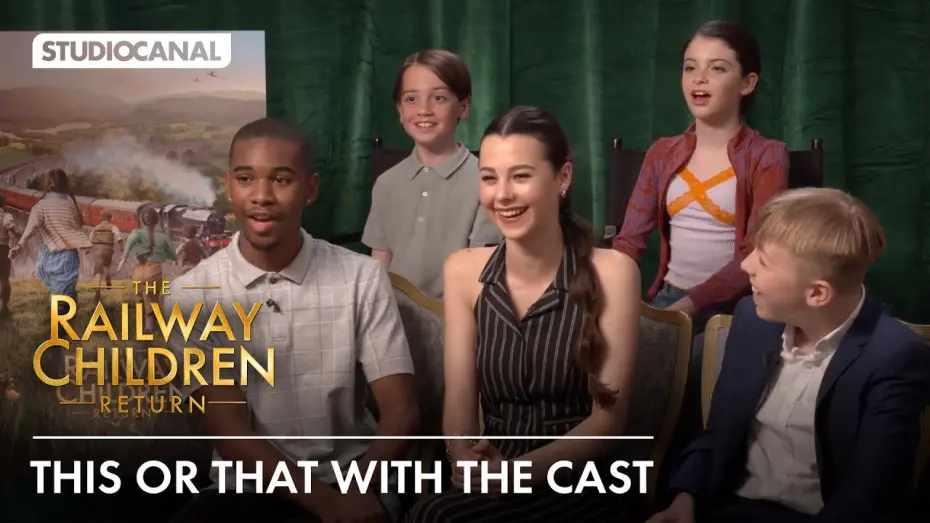 Відео до фільму The Railway Children Return | The cast of THE RAILWAY CHILDREN RETURN play This or That