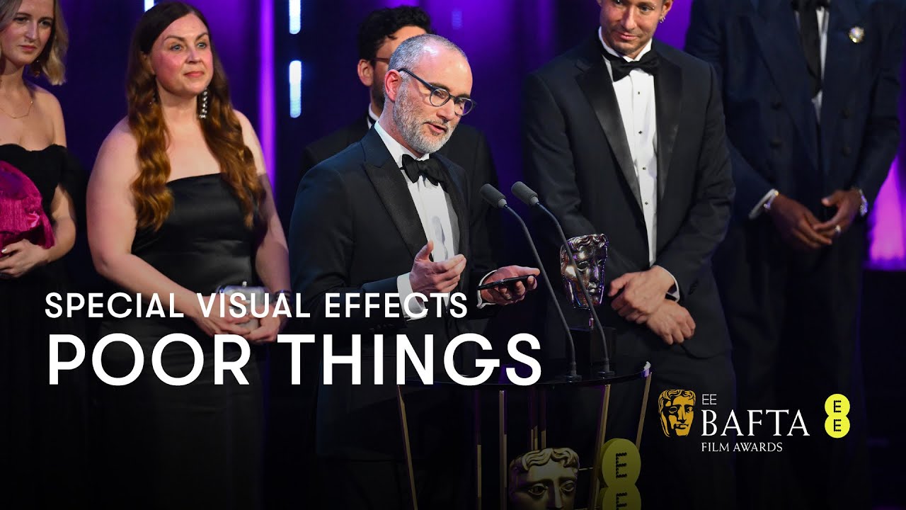 Відео до фільму Бідолашні створіння | Poor Things wins Special Visual Effects | EE BAFTA Film Awards 2024