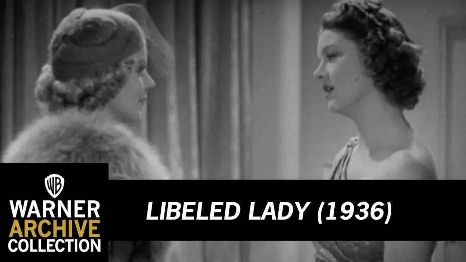 Відео до фільму Libeled Lady | Trailer HD | Libeled Lady | Warner Archive