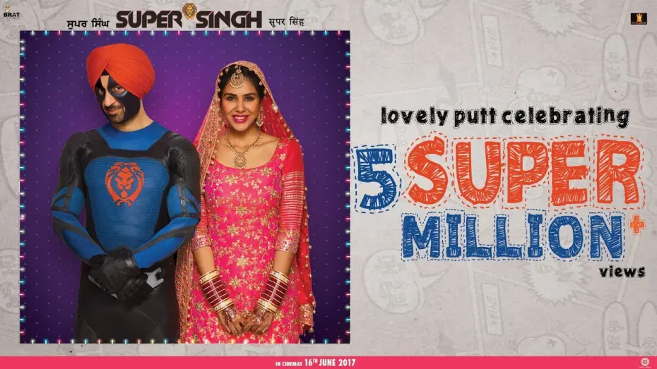 Відео до фільму Super Singh | ਸੁਪਰ ਸਿੰਘ : Super Singh Official Trailer I Diljit Dosanjh I Sonam Bajwa I 16th June 2017