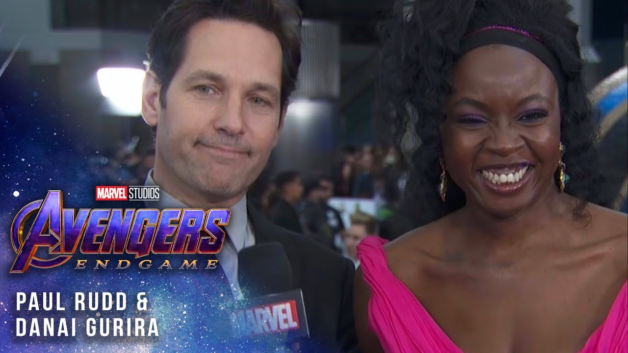 Відео до фільму Месники: Завершення | Danai Gurira and Paul Rudd at the Premiere