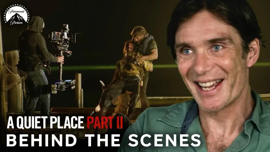 Відео до фільму Тихе місце 2 | Cillian Murphy Talks About Intense Underwater Stunt