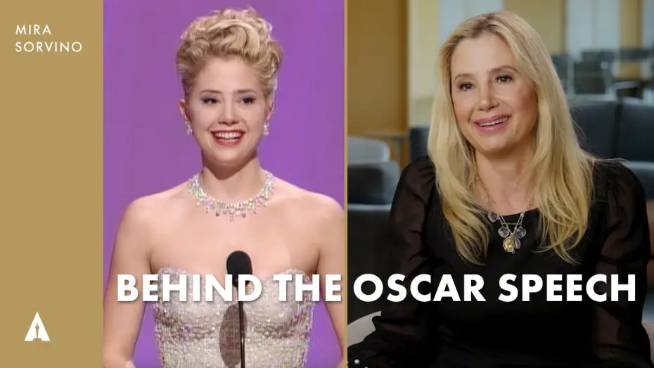 Відео до фільму Велика Афродіта | Mira Sorvino | 68th Oscars Best Supporting Actress | Behind the Oscars Speech