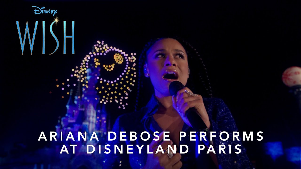 Відео до фільму Бажання | Ariana DeBose Performs "This Wish" at Disneyland Paris