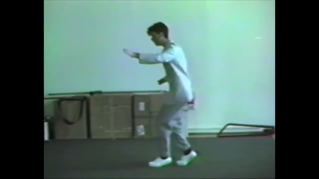 Відео до фільму Stop Making Sense | David Byrne practicing his moves for Stop Making Sense.