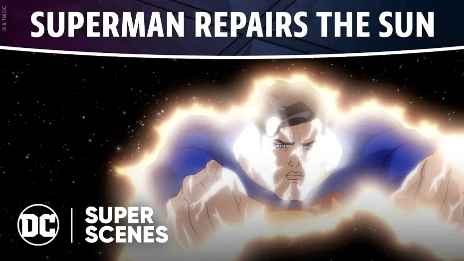 Відео до фільму Надновий Супермен | DC Super Scenes: Superman Repairs the Sun