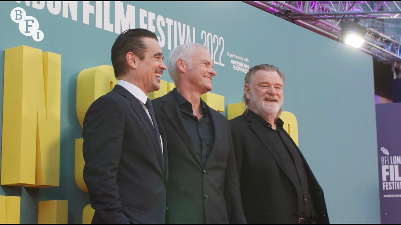 Відео до фільму Банші Інішеріна | Colin Farrell and Brendan Gleeson on the Banshees of Inisherin red carpet at BFI LFF 2022