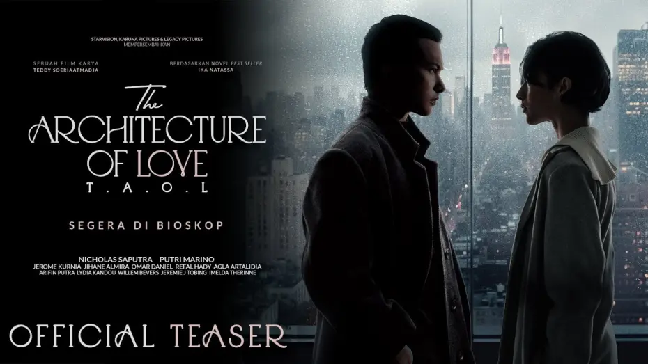 Відео до фільму The Architecture of Love | THE ARCHITECTURE OF LOVE (𝐓𝐀𝐎𝐋) - Official Teaser