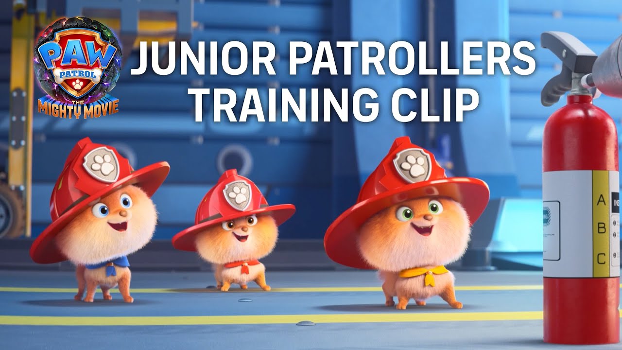 Відео до фільму Щенячий патруль: Мегакіно | Junior Patrollers Training Clip