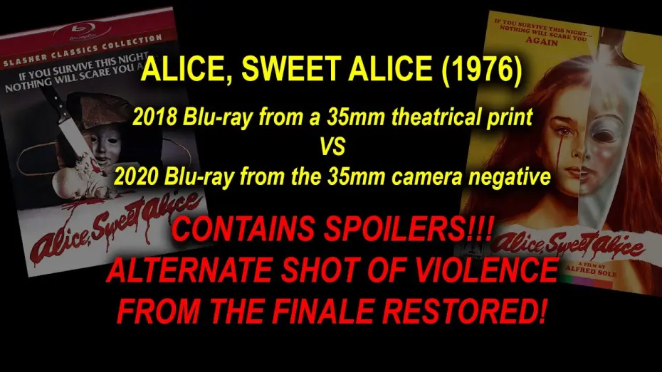 Відео до фільму Alice, Sweet Alice | Alice, Sweet Alice (1976) Restored Footage from Negative! SPOILERS!