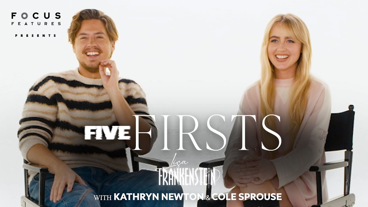 Відео до фільму Lisa Frankenstein | Lisa Frankenstein’s Kathryn Newton & Cole Sprouse Dish Over First Times