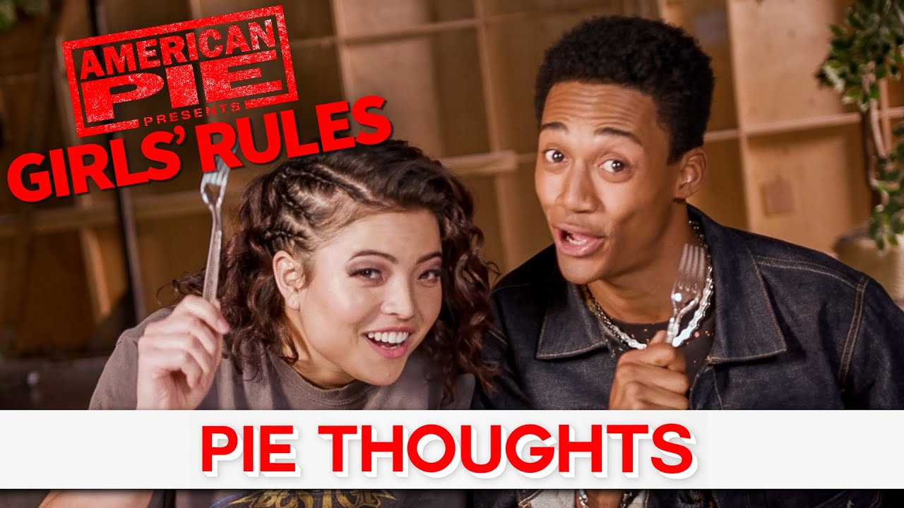 Відео до фільму Американський пиріг представляє: Правила для дівчат | The Cast of American Pie Presents: Girls Rules Tries to Blindly Guess Different Pies!
