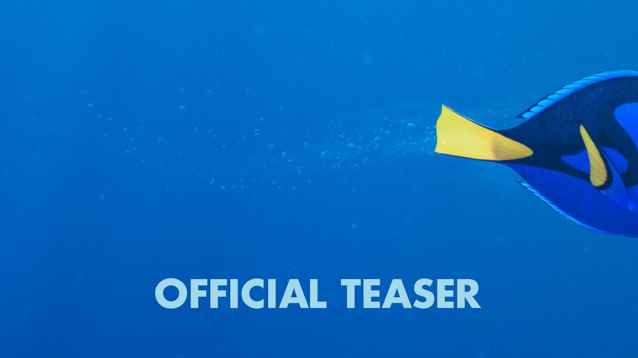 Відео до фільму У пошуках Дорі | Finding Dory - Official US Teaser Trailer