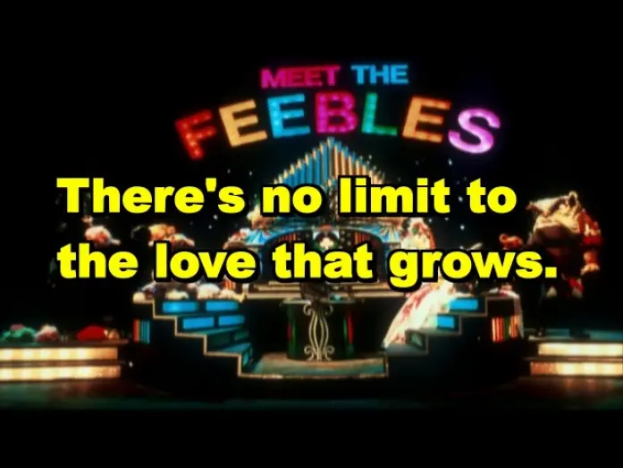 Відео до фільму Meet the Feebles | Garden Of Love (Meet The Feebles) Lyrics English