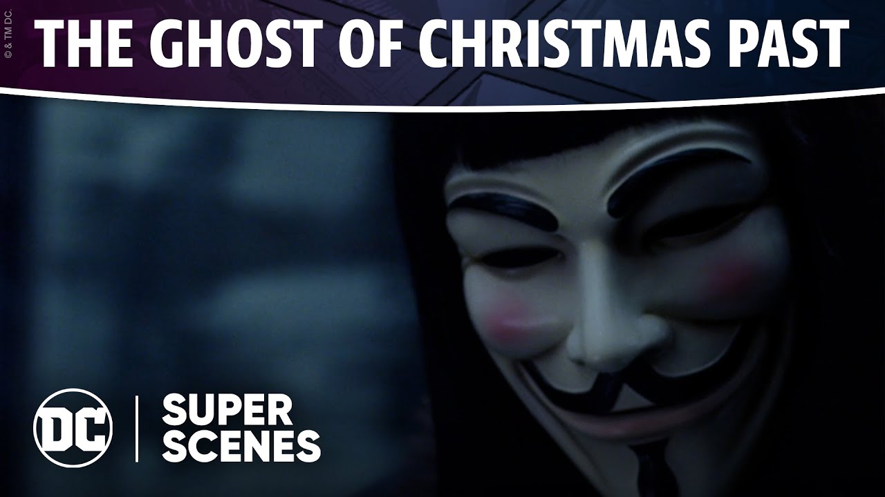 Відео до фільму V означає Вендетта | DC Super Scenes: The Ghost of Christmas Past