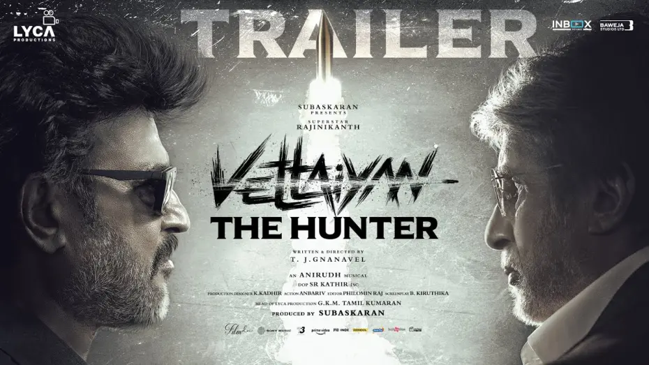 Відео до фільму Vettaiyan | Vettaiyan The Hunter (Hindi) - Trailer | Rajinikanth | Amitabh Bachchan | T.J. Gnanavel | Anirudh