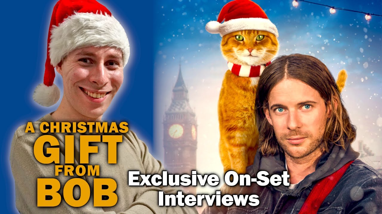 Видео к фильму Різдво кота Боба | A Christmas Gift From Bob: Exclusive On-Set Interviews with James Bowen and more