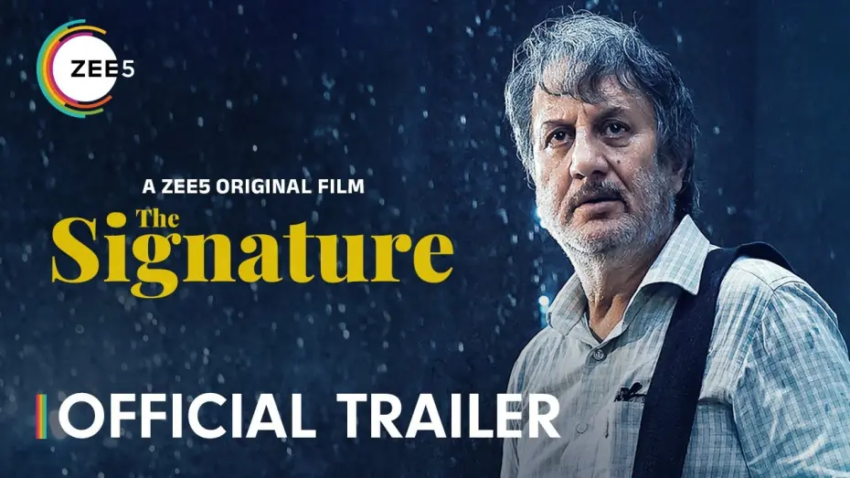 Відео до фільму The Signature | The Signature | Official Trailer | A ZEE5 Original Film | Anupam Kher | Premieres 4th Oct 2024