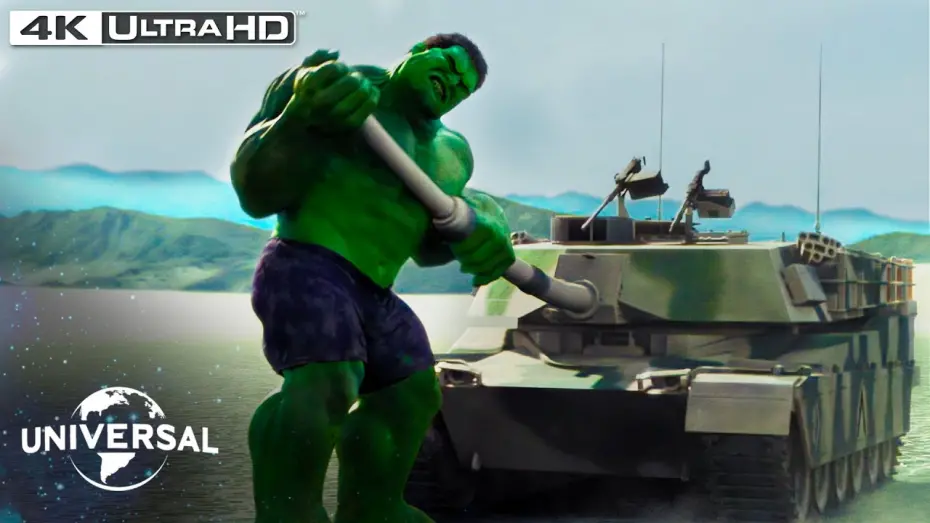 Відео до фільму Галк | Hulk vs The Army in 4K HDR