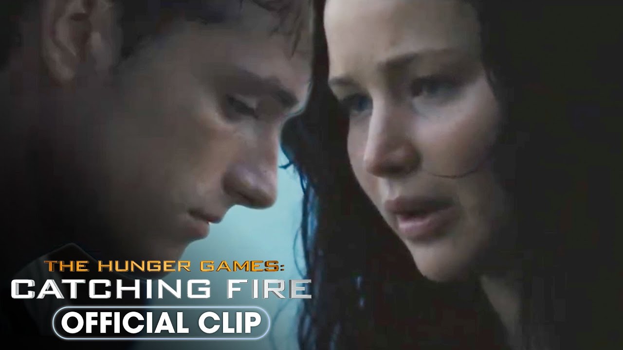 Відео до фільму Голодні ігри: У вогні | Katniss and Peeta Kiss On the Beach | The Hunger Games: Catching Fire