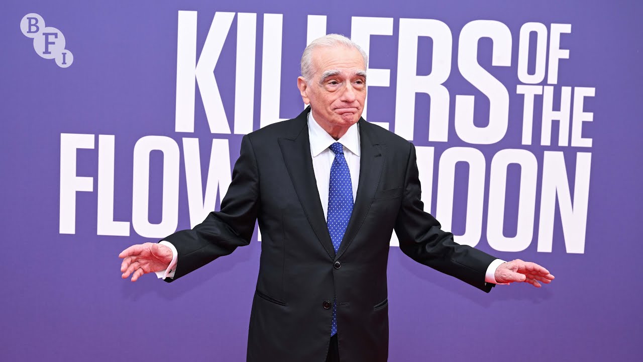 Відео до фільму Вбивці квіткової повні | Martin Scorsese arrives for Killers of the Flower Moon at the BFI London Film Festival 2023