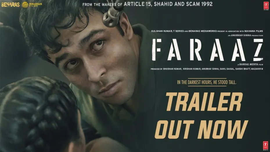 Відео до фільму Faraaz | FARAAZ | Official Trailer | Hansal Mehta | Anubhav Sinha | Zahan K, Aditya R | Bhushan K | 3 FEB 