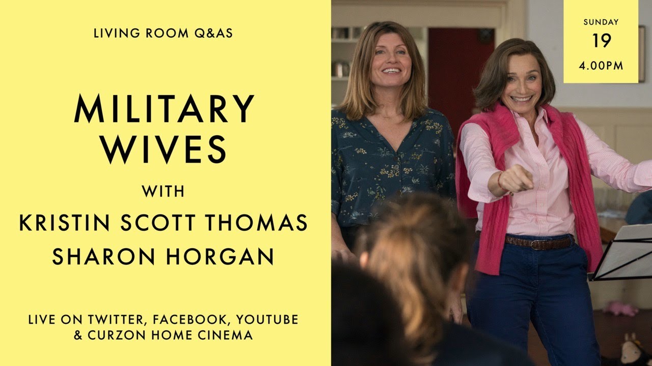 Відео до фільму Дружини героїв | LIVING ROOM Q&As: Military Wives with Kristin Scott Thomas and Sharon Horgan