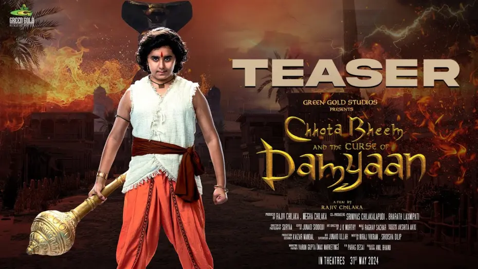 Відео до фільму Chhota Bheem and the Curse of Damyaan | Chhota Bheem and the Curse of Damyaan - Official Theatrical Teaser | Rajiv Chilaka | Anupam Kher