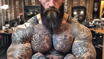 треба потужний брутальний чоловік