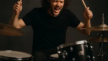 Барабанщик для зйомки кліпу